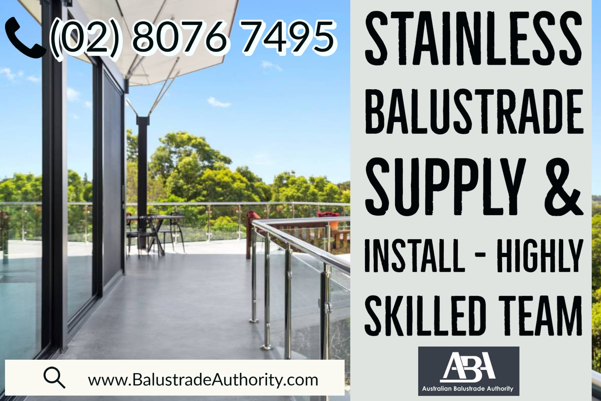 Stainless-Balustrade-Install