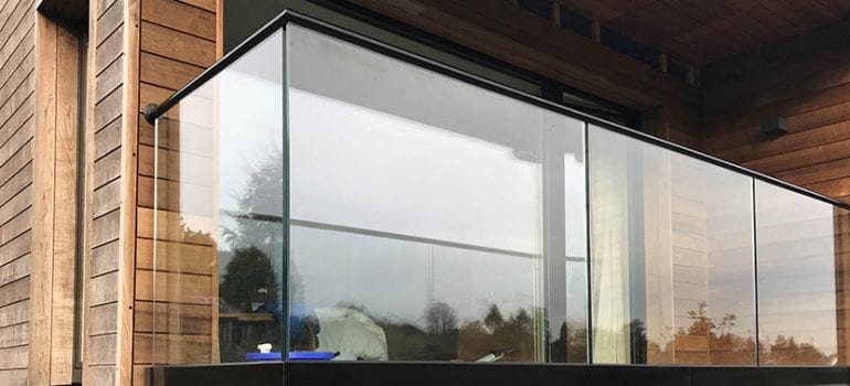 balconies with glass balustrade in Sydney